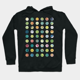 Watercolor Polkadots Hoodie